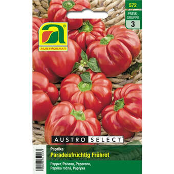 Paprika "Paradeisfrüchtig Frührot"
